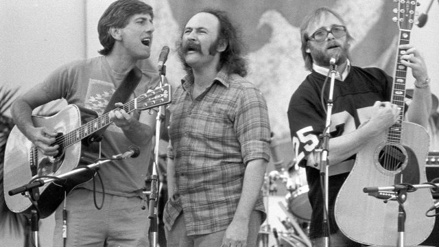 Crosby, Stills & Nash performing circa 1970