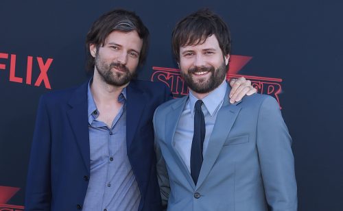 Matt and Ross Duffer at the "Stranger Things" season 3 premiere in 2019