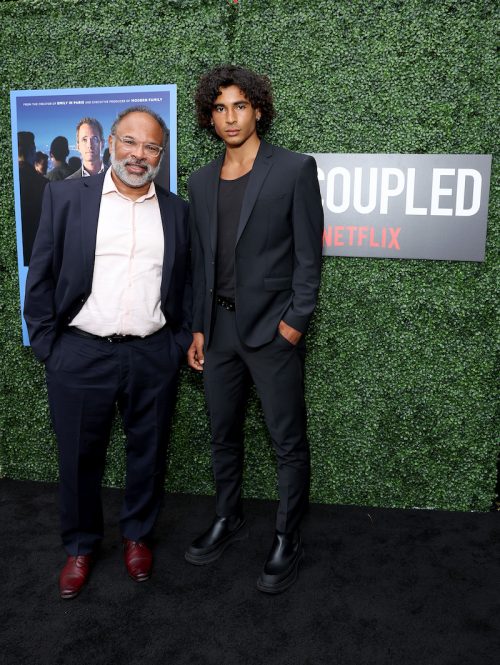 Geoffrey and Jordyn Owens at the premiere of "Uncoupled" in July 2022