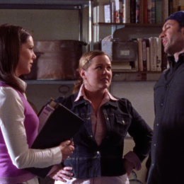Lauren Graham, Melissa McCarthy, and Scott Patterson on "Gilmore Girls"