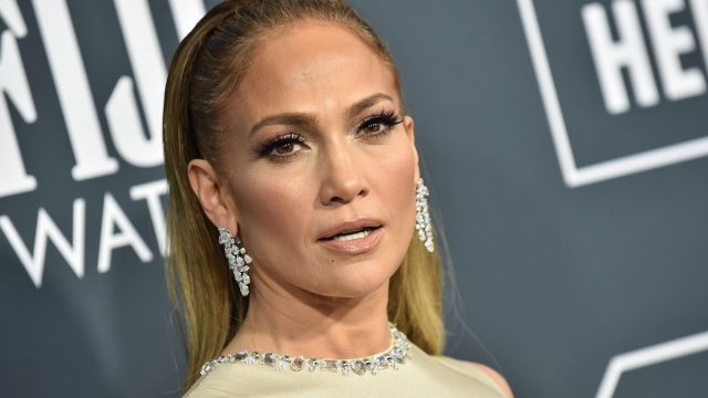 Jennifer Lopez at the 2020 Critics' Choice Awards