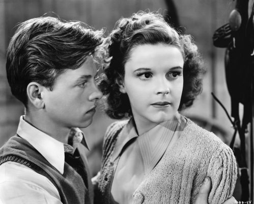Mickey Rooney and Judy Garland in "Babes in Arms"