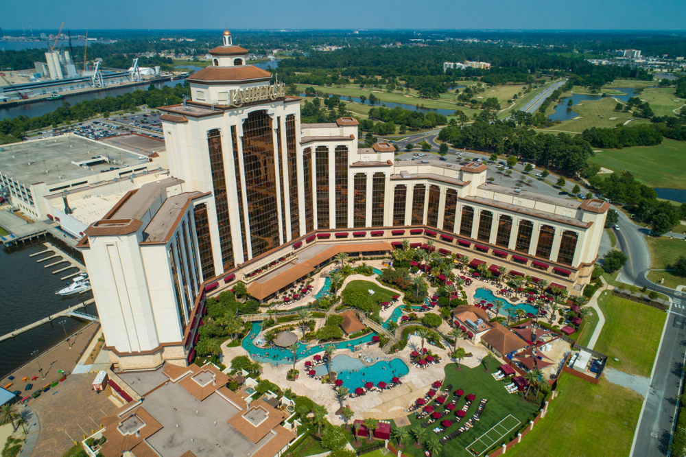 The L'Auberge Hotel & Casino in Lake Charles, Louisiana
