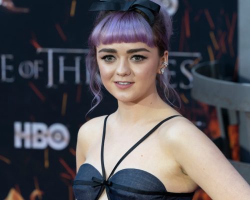 Maisie Williams attends HBO Game of Thrones final season premiere at Radio City Music Hall
