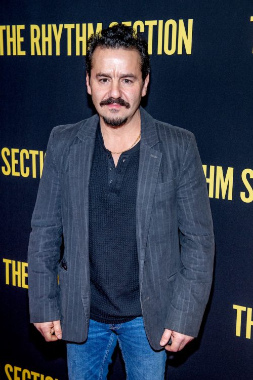 Max Casella at a screening of "The Rhythm Section" in 2020