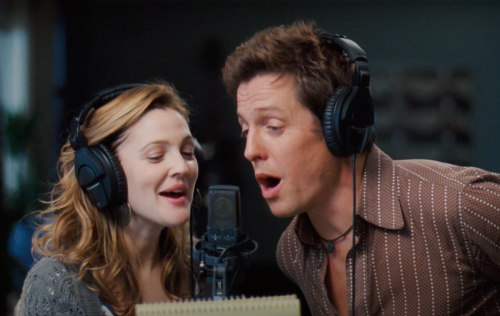 Drew Barrymore and Hugh Grant in "Music and Lyrics"