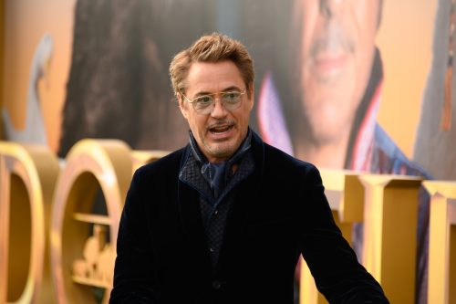Robert Downey Jr. at the premiere of "Dolittle" in 2020