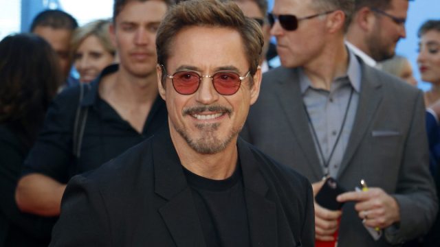 Robert Downey Jr. at the premiere of "Spider-Man: Homecoming" in 2017