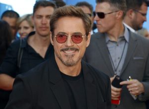 Robert Downey Jr. at the premiere of "Spider-Man: Homecoming" in 2017