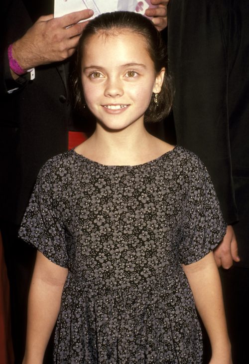Christina Ricci at the premiere of "The Addams Family" in 1991