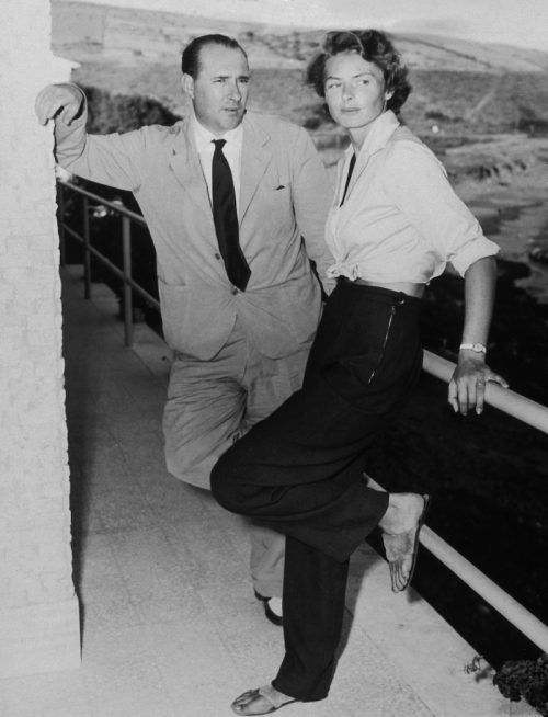Roberto Rossellini and Ingrid Bergman in Italy in the 1950s