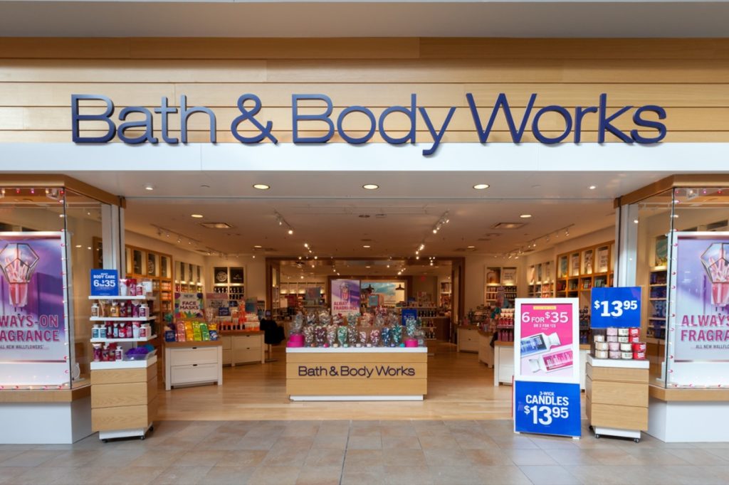 bath & body works store