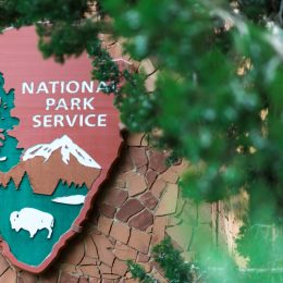 national park service sign