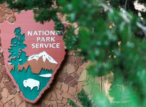 national park service sign
