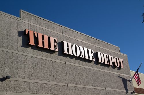 the home depot logo