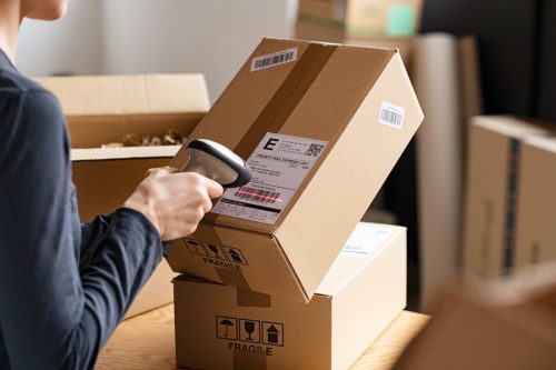 Person Scanning Packages
