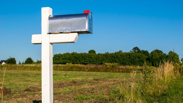 roadside mailbox