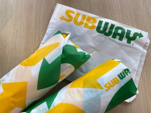 Subway sandwiches.