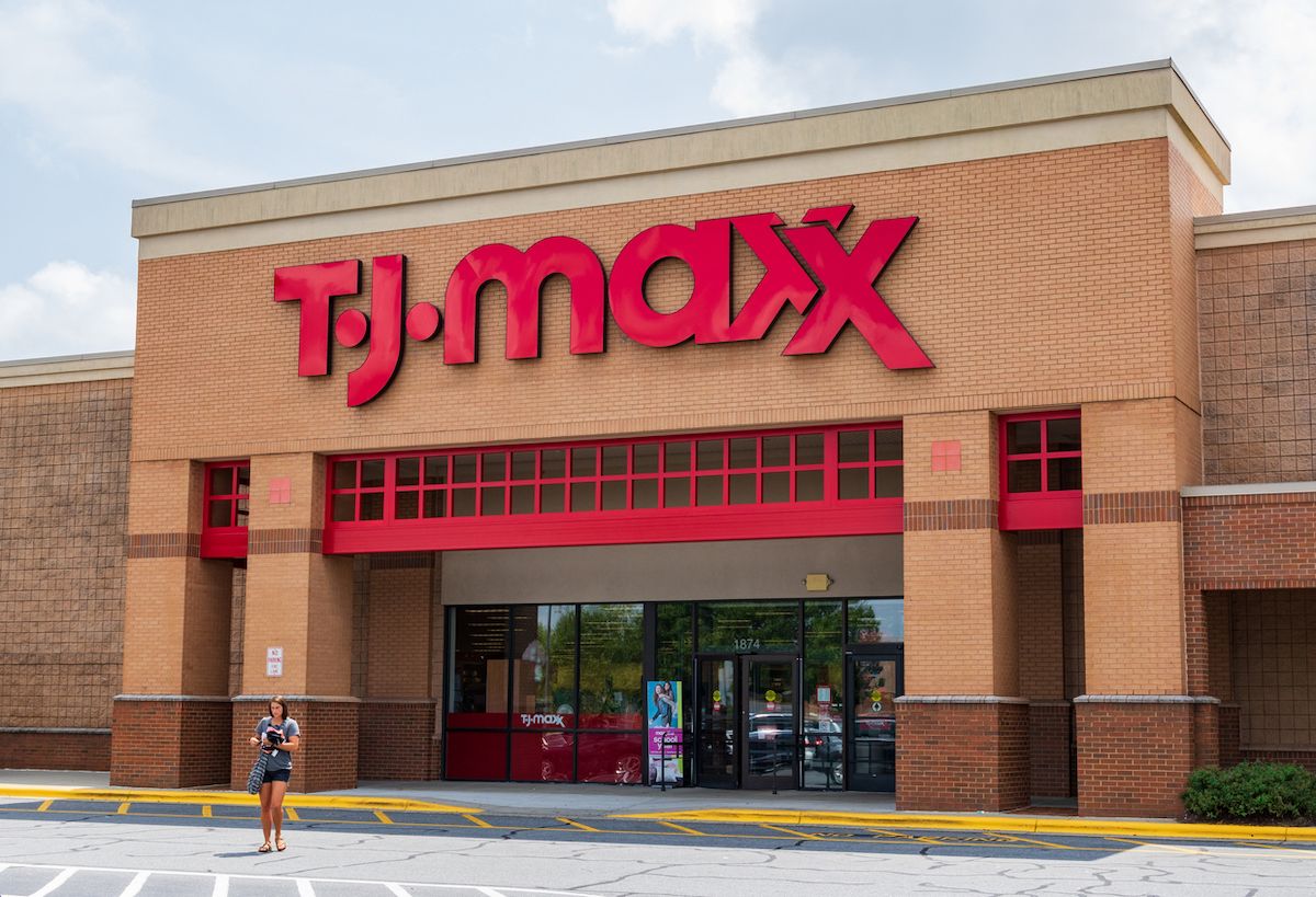 5 Secrets T J Maxx Doesn T Want You To Know Best Life   Tj Maxx Brick Storefront 