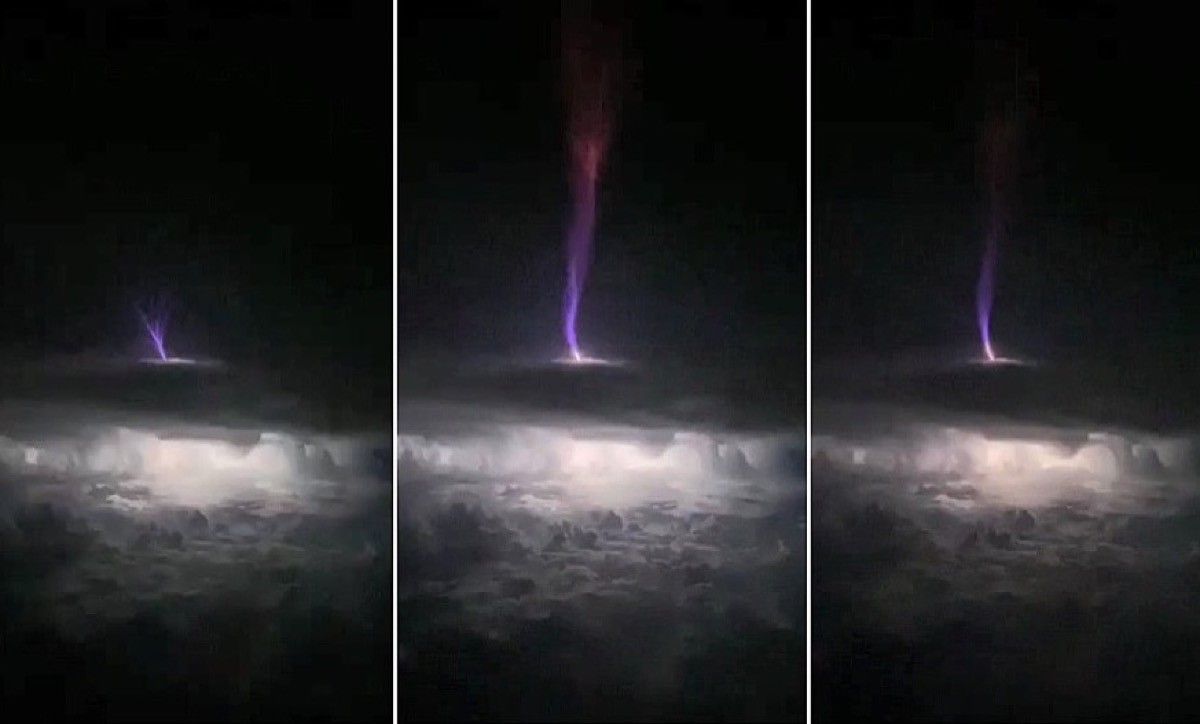 Scientists Puzzled by This 3D Gigantic Upside-Down Lightning Bolt