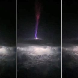 Scientists Amazed by This Gigantic Upside-Down Lightning Bolt That Hit ​​"The Edge of Space"