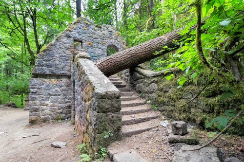 the "witch's castle" in forest park, portland, OR