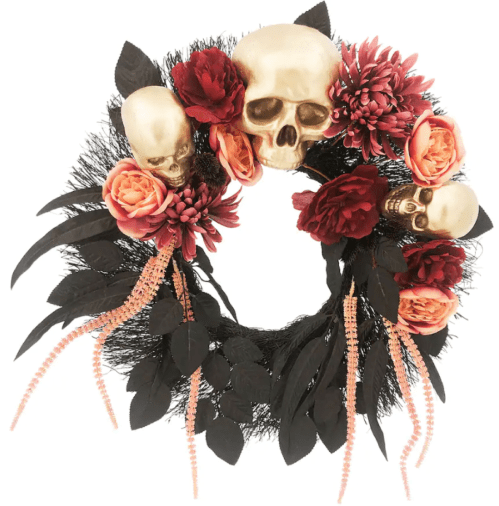 gothic wreath michaels halloween