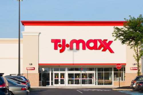 TJ-maxx store, Quakertown, Pennsylvania - July 14, 2017