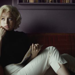 Ana de Armas as Marilyn Monroe in "Blonde"