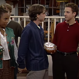 Trina McGee, Rider Strong, Ben Savage, and Danielle Fishel on "Boy Meets World"