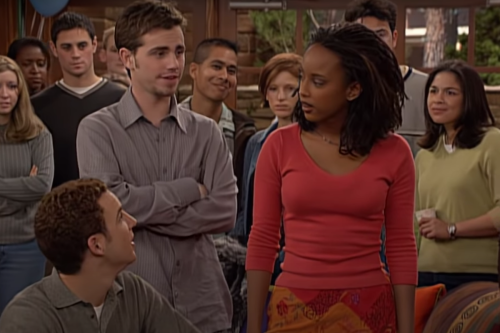 Ben Savage, Rider Strong, and Trina McGee on "Boy Meets World"