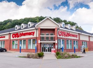 The CVS Pharmacy on Browns Hill Road on a sunny summer day