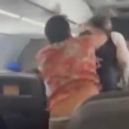Video Shows American Airlines Passenger Punching a Flight Attendant in Back of Head Mid-Air