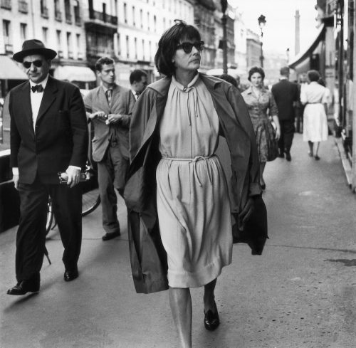 Greta Garbo in Paris in 1958