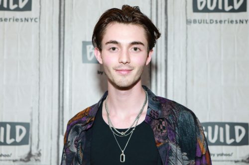 Greyson Chance at Build Studio in February 2020