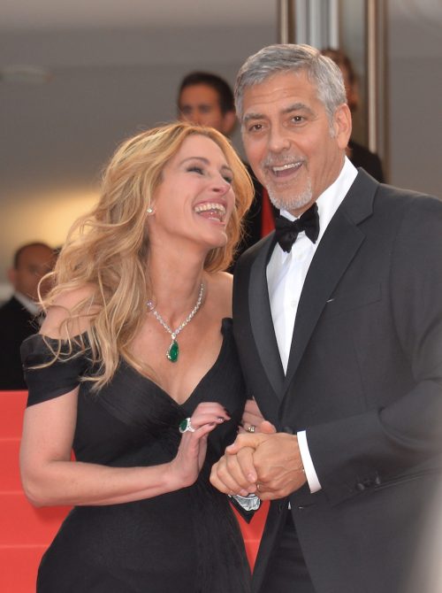 Julia Roberts and George Clooney at the Cannes Film Festival in 2016