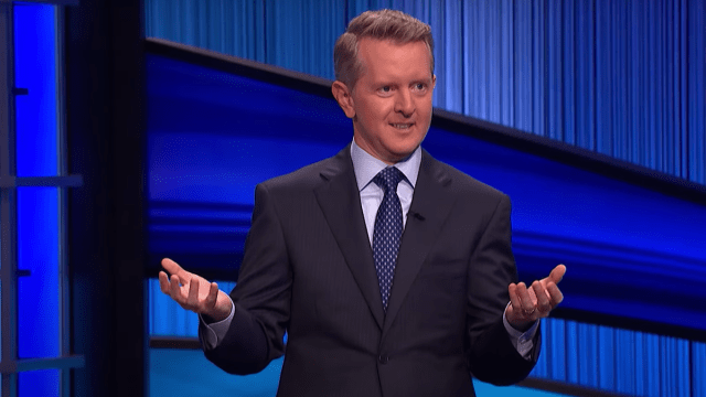 Ken Jennings on "Jeopardy!" in September 2022