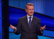 Ken Jennings on "Jeopardy!" in September 2022