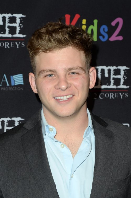 Jonathan Lipnicki at the premiere of "My Truth: The Rape of 2 Coreys" in 2020