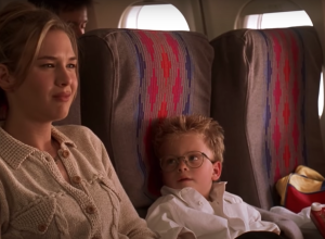 Renée Zellweger and Jonathan Lipnicki in "Jerry Maguire"