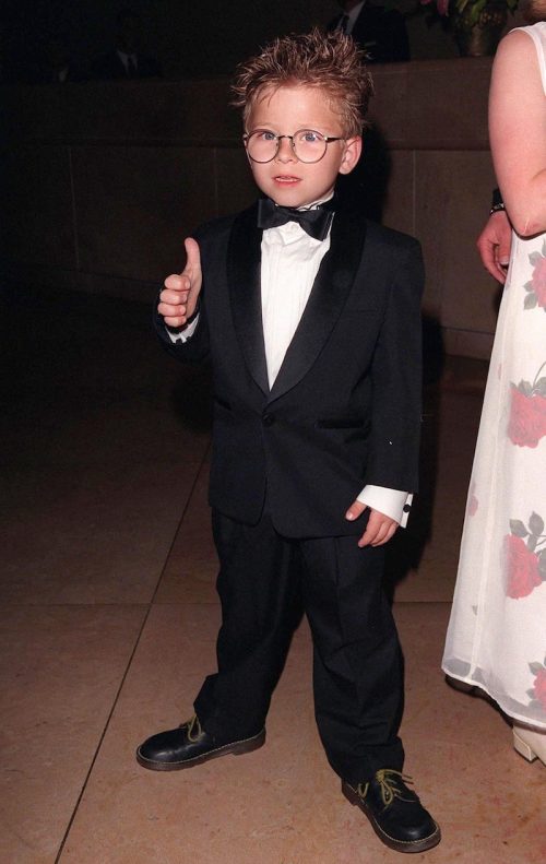 Jonathan Lipnicki at the Beverly Hilton Hotel where Tom Cruise was honored with the John Huston Award by the Artists Rights Foundation in 1998