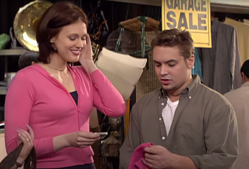 Maitland Ward and Will Friedle on "Boy Meets World"