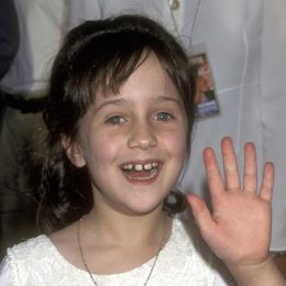 Mara Wilson at the premiere of "Nine Months" in 1995