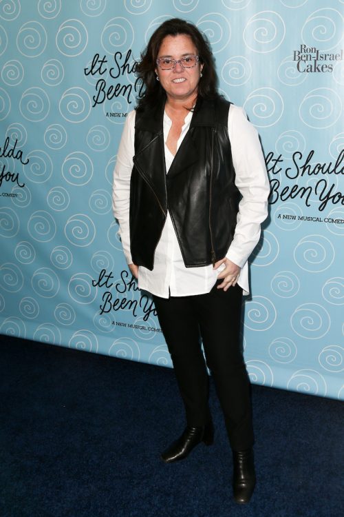 Rosie O'Donnell at the opening night of "It Shoulda Been You" in 2015