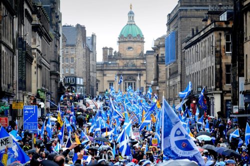 Scottish Independence Rally, Edinburgh