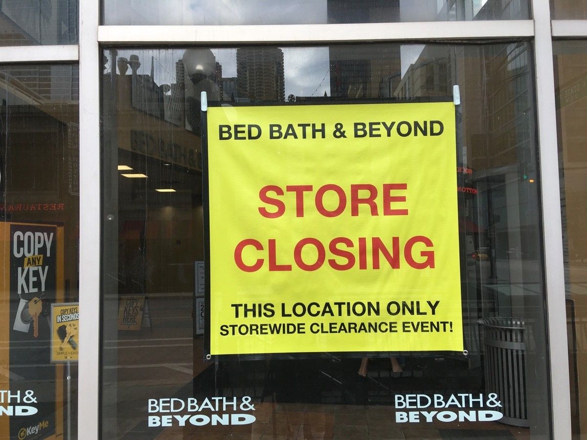 These Are All The Bed Bath & Beyond Stores Closing In The Next 4 Months