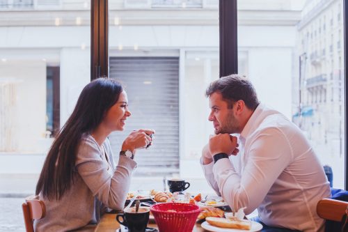 silly questions to ask a guy - couple on a date