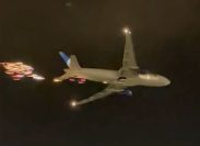 Video Shows Passenger Plane Showering Sparks and Losing Debris After Take Off