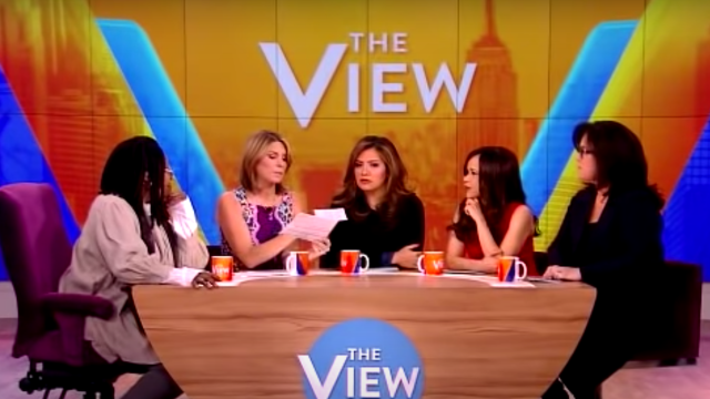 The hosts of "The View" in 2015