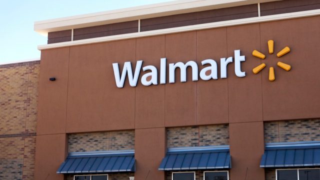 "Apex, NC, USA. January 16, 2011. New Walmart store facade featuring their most recent logo."